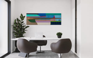 Fragments of a Journey 26 | 24" x 72"