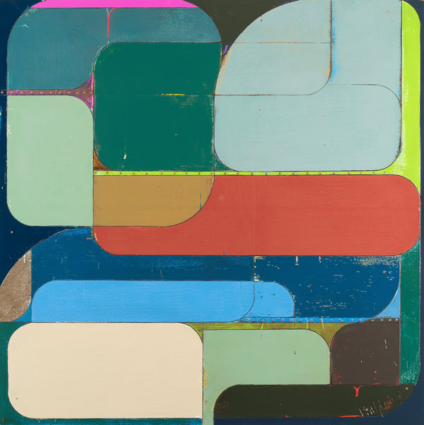 SOLD | Canarias | 48" x 48"