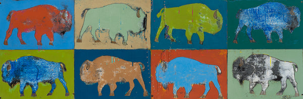 Noble Herd | 72" x 24"