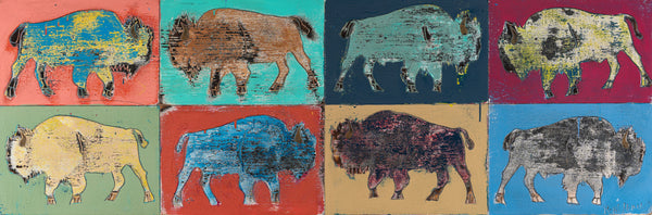 Noble Herd IV | 24" x 72"