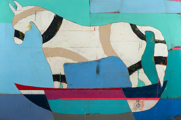 SOLD | Seahorse IV  | 48" x 72"