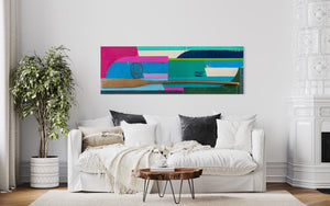 Fragments of a Journey 23 | 24" x 72"