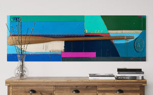 Fragments of a Journey 24 | 24" x 72"