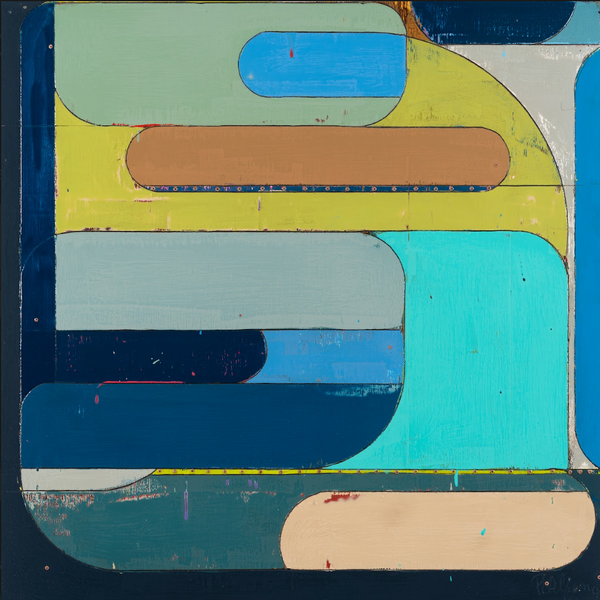 Seaglass I | 36" x 36"