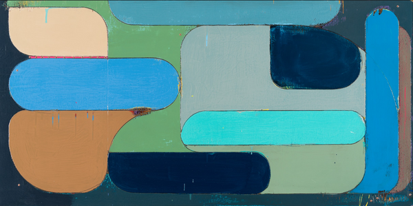 Seaglass V | 24" x 48"