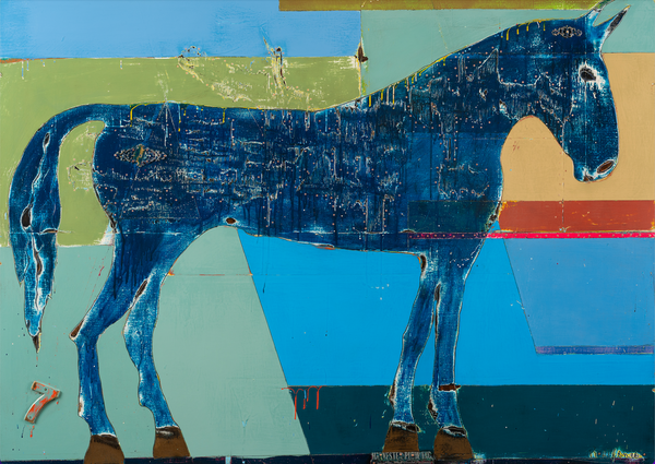 Azul | 60" x 84"