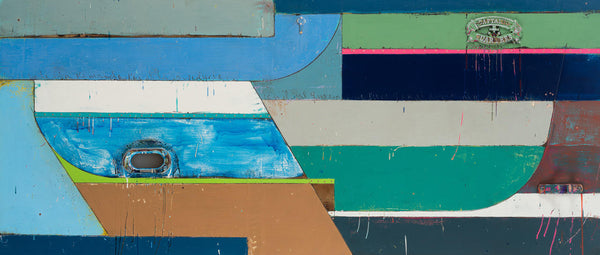 Conversation with the Sea II | 36" x 84"