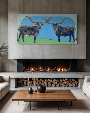 SOLD | Matilda & Ernesto | 36” x 72”