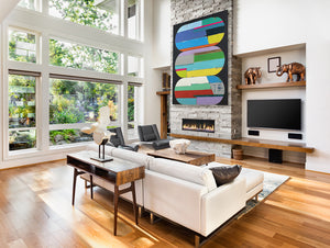 SOLD | 78" x 64"