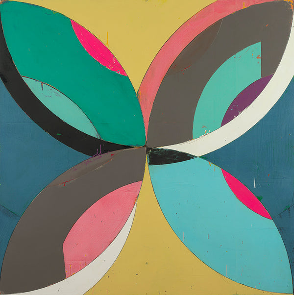 SOLD | Flor de Cuba | 64" x 64"